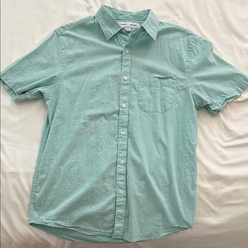 Men's Button Down Polo Shirt